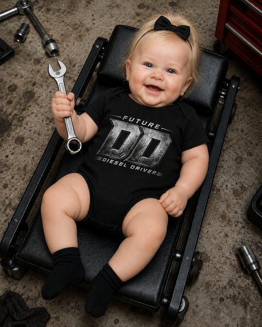 Infant Future Diesel Driver Onesie