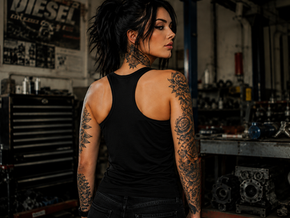 Accepting Applications — Women's Diesel Racer Back Tank