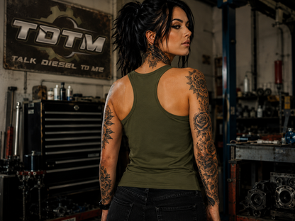 Accepting Applications — Women's Diesel Racer Back Tank