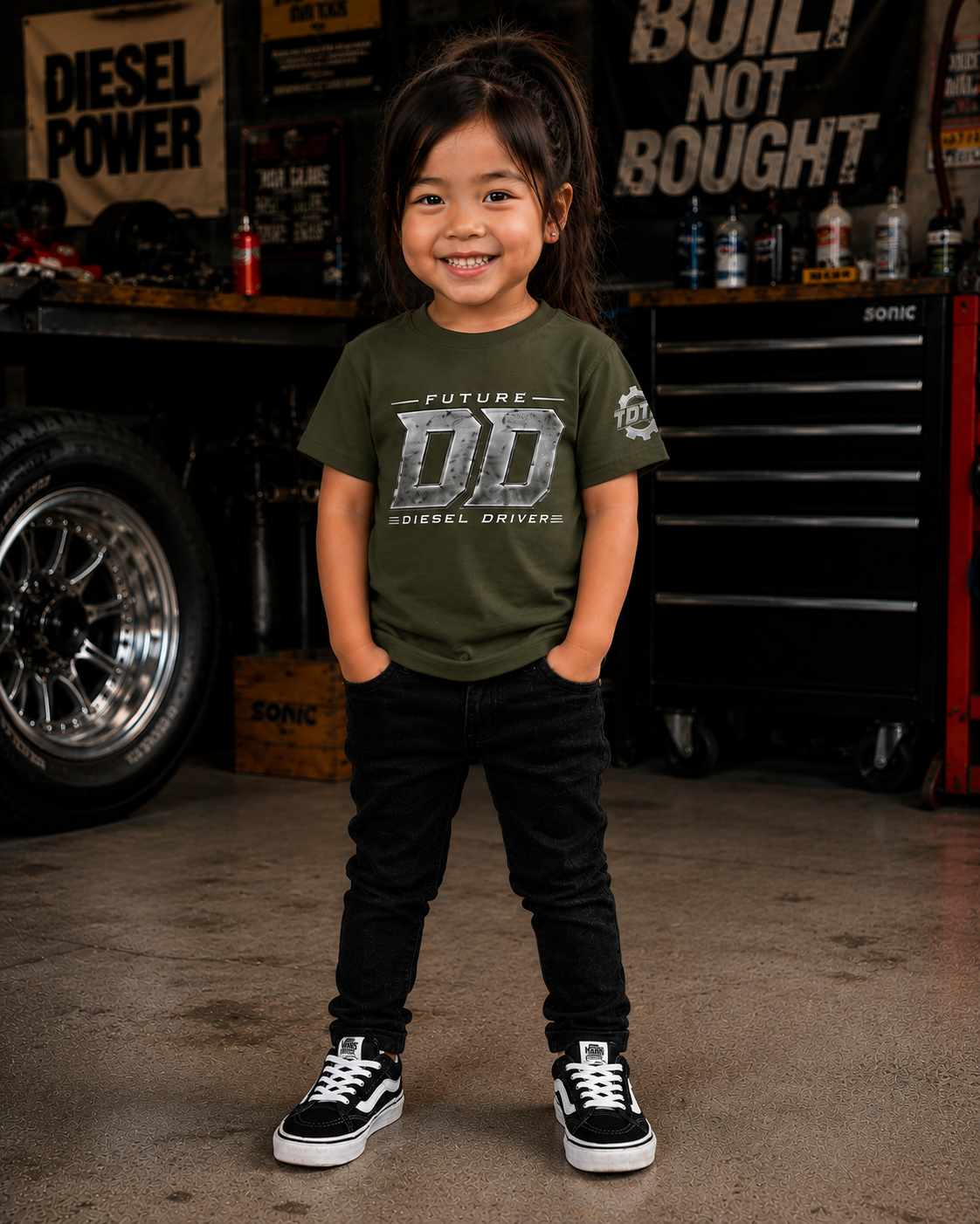 Toddler Kids' Future Diesel Driver T-Shirt