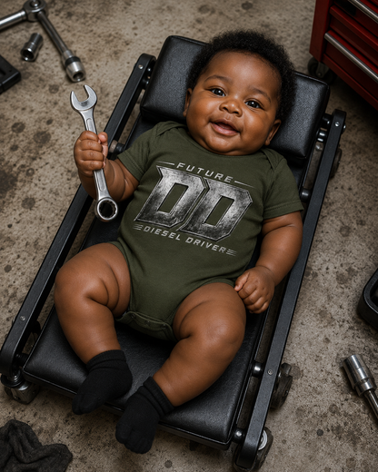Infant Future Diesel Driver Onesie