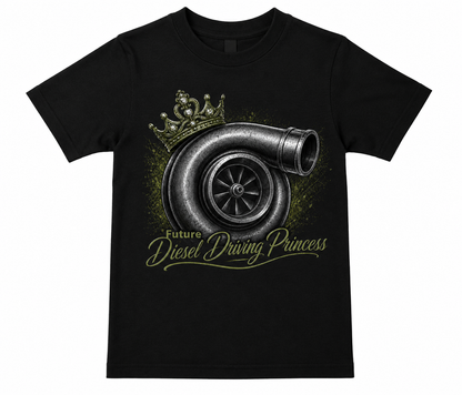 Future Diesel Driving Princess Toddler & Youth Tee