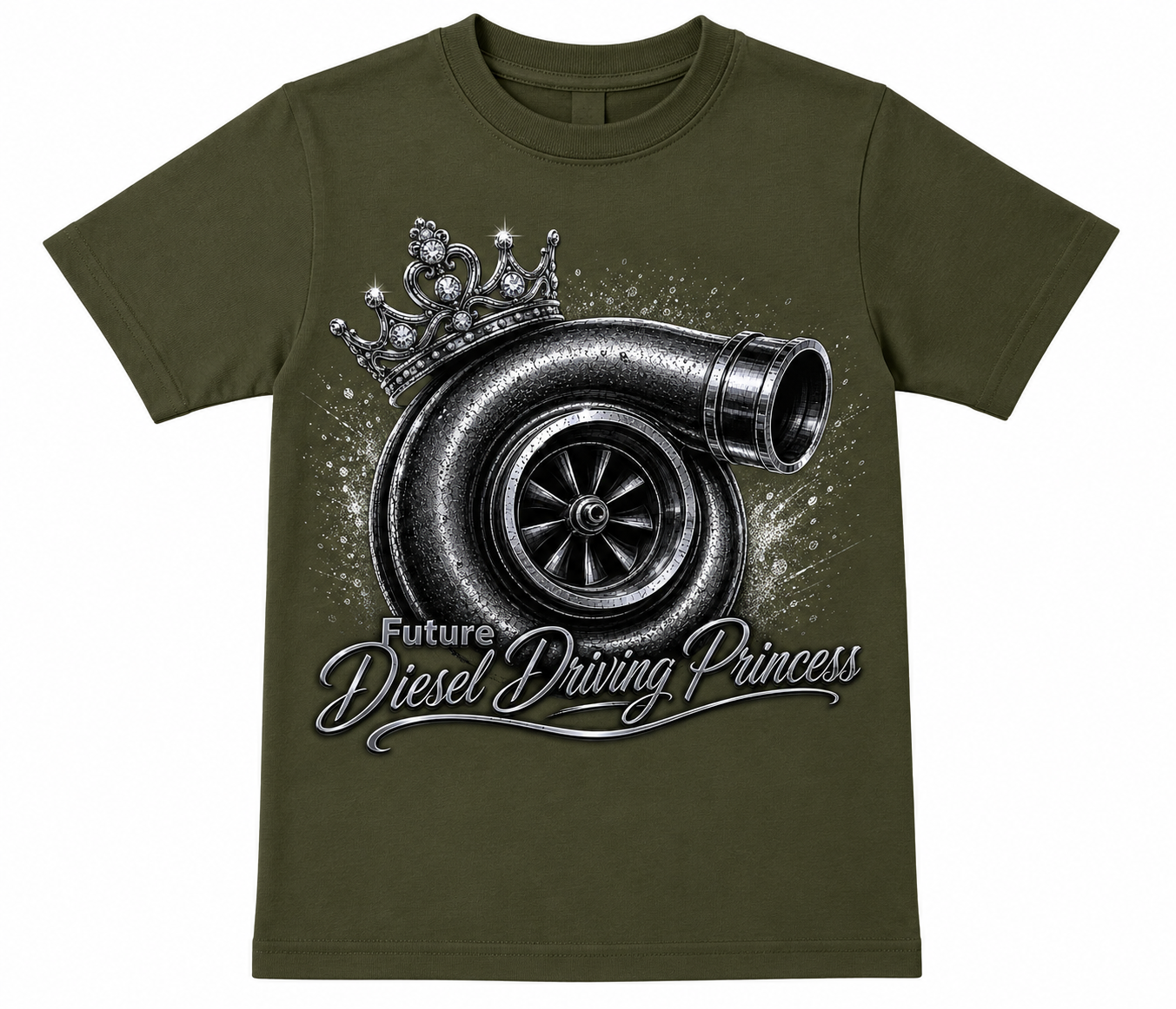Future Diesel Driving Princess Toddler & Youth Tee
