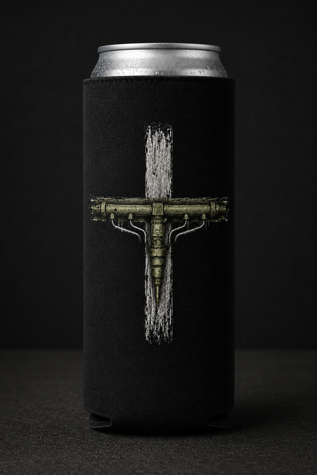 Diesel Cross Koozie