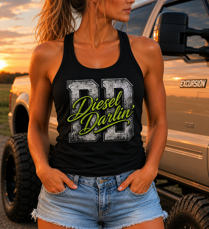 Women's Diesel Darlin' Racer Back Tank